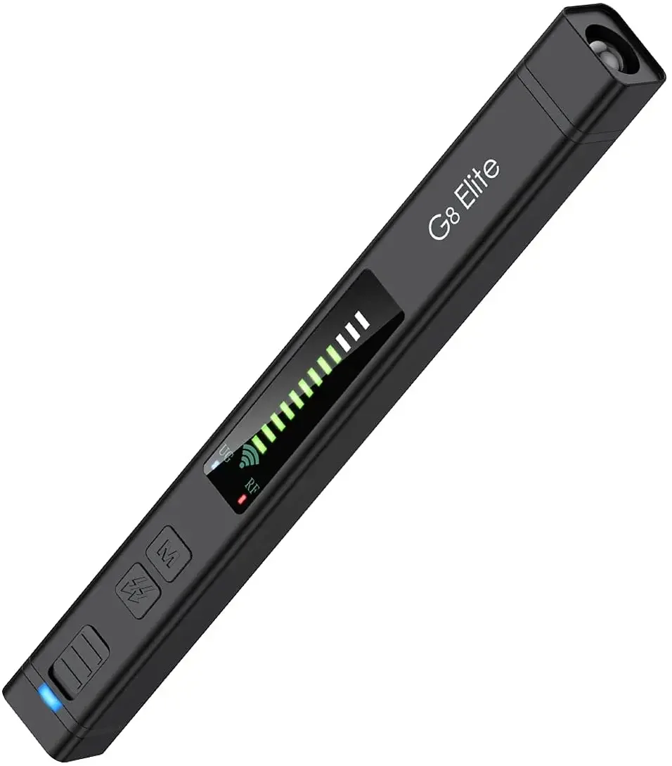 

New Wireless Multi-Function Anti-Spy Detector Camera Finder GPS Signal Lens RF Tracker Alarm System SC18