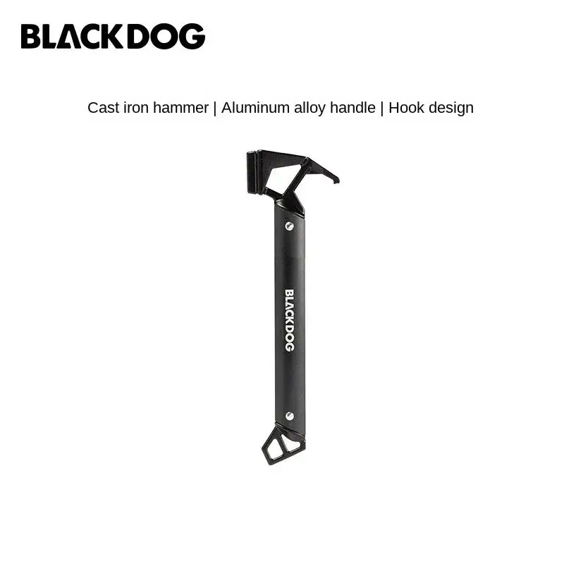 Blackdog Outdoor Multi-Function Tool Camping Tent Nail Hammer Outdoor Survival Equipment