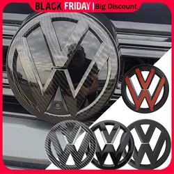 Car Front Grill Badge logo Rear Trunk lid Emblem Covers Sticker For VW Volkswagen Touareg 2016 2017 2018 Automobile Accessorie