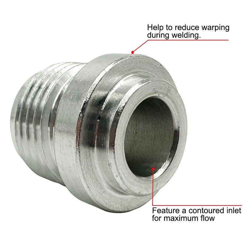 3AN 4AN 6AN 8AN 10AN 12AN 16AN 20AN macho soldadura en adaptador de montaje tapón de soldadura manguera de combustible de aluminio conector de rosca recta plata