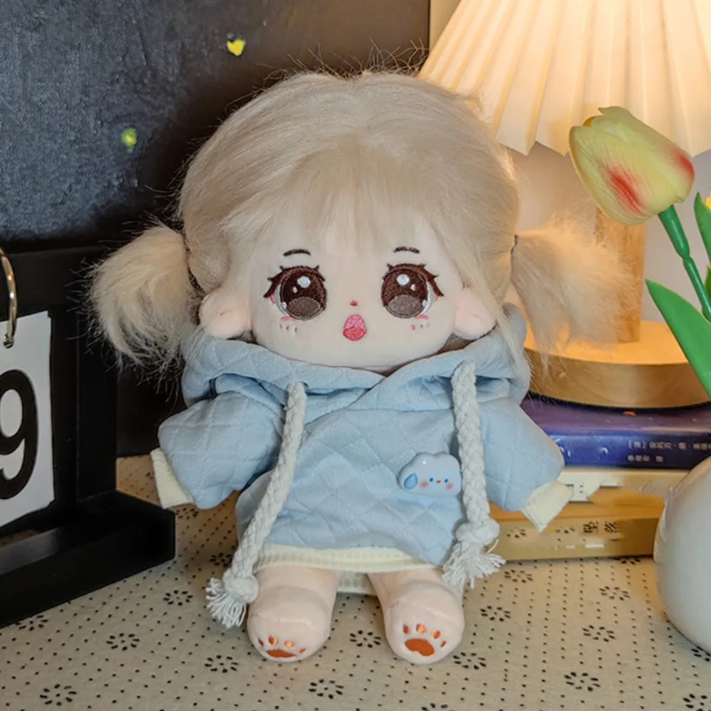 Hoodies 20cm Cotton Doll Dress Sweet Dress Up Cotton Doll Clothes DIY Mimi Plush Toy Clothes 20cm Cotton Doll