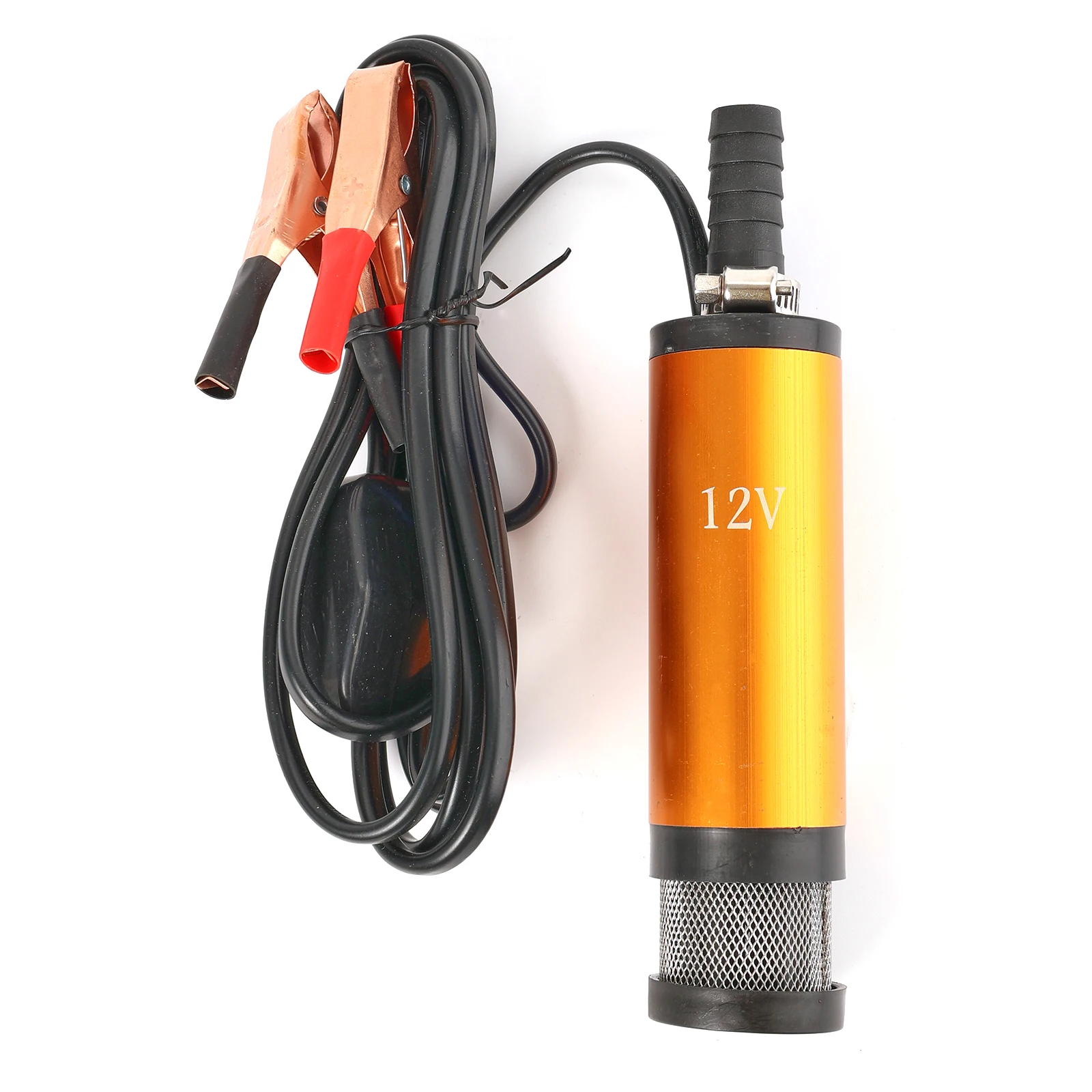 Car 40W Transfer Pump Diesel Fuel Pump 12V 38mm 3A Water Oil Car Electric 12 L/min Max Suction Lift 3m/10ft Vehicle Accessories