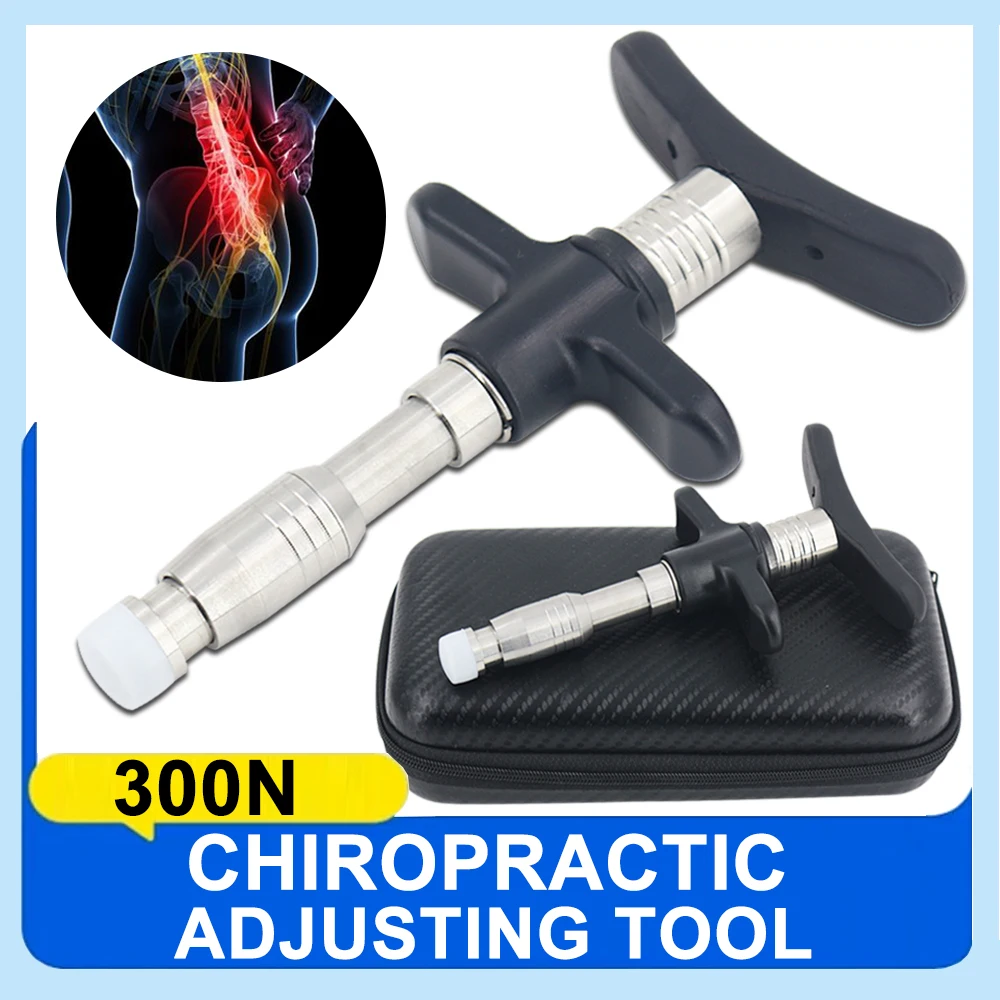 Hochpräzises Chiropraktik-Einstellwerkzeug Manuelles Therapieinstrument zur Rückenschmerzlinderung Professionelle Wirbelsäulenanpassungspistole