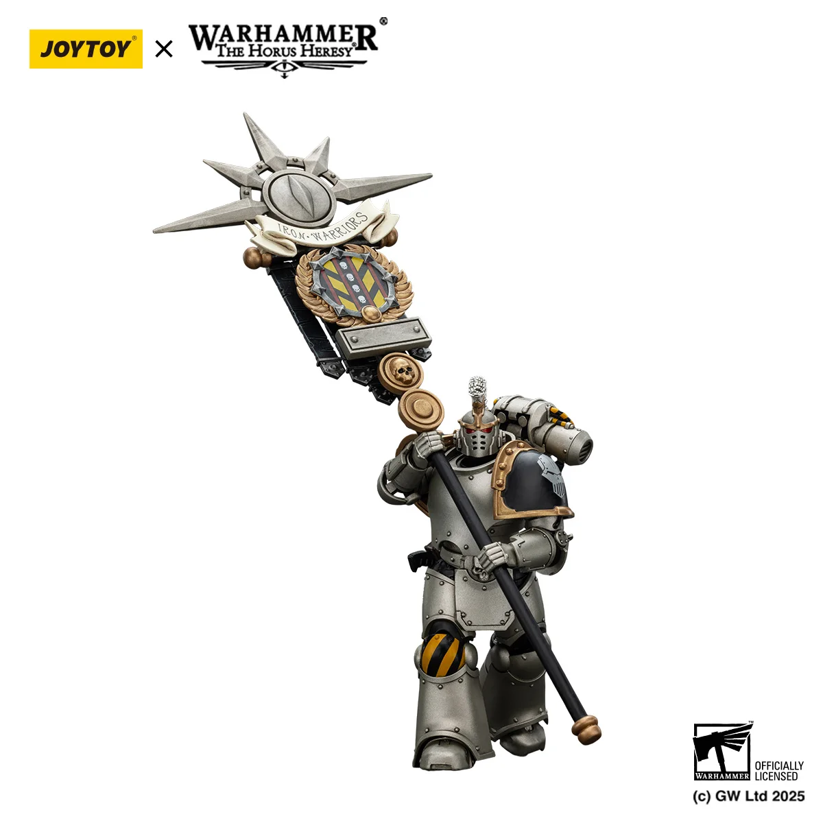 JOYTOY Warhammer40K 1/18 figurine Iron Warriors MKVI escouade de commande tactique figurines choisies jouets