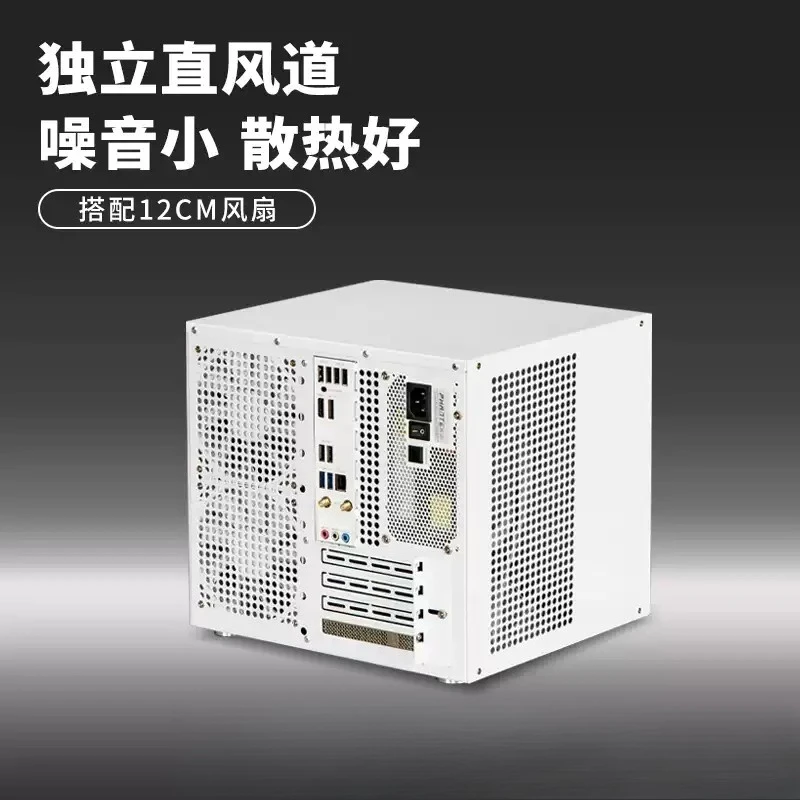 8-Bay Tower NAS Case with Full-Height PCIe Expansion ATX Power MATX Backplane Storage Chassis for ATX Motherboards