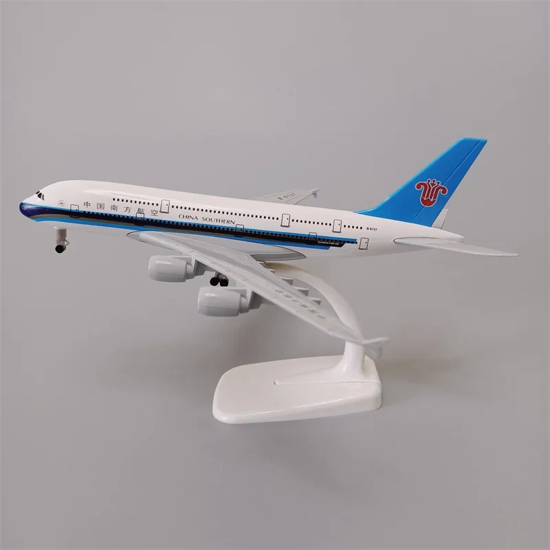 18*20cm Alloy Metal Air China Southern Airways A380 Airplane Model Southern Airbus 380 Airlines Plane Model Aircraft & Wheels