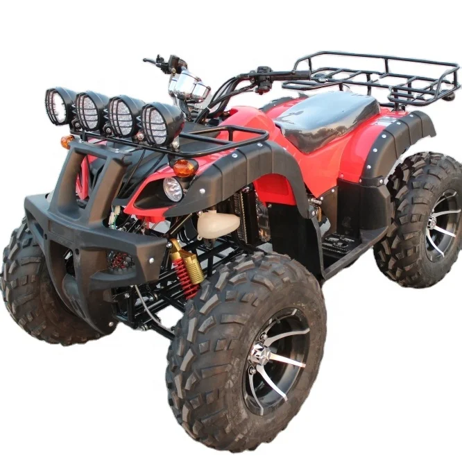 Four-wheeled 200cc 4-Stroke Manual Shaft Drive 2WD Electric Start Quad Bike ATV