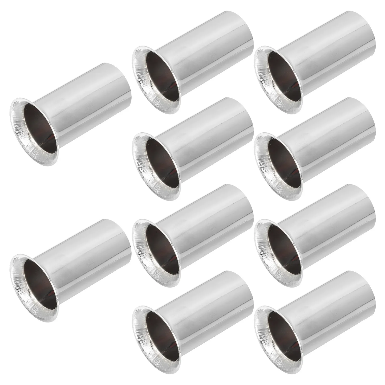 

10 шт. термостойких железных фланцевых втулок для основания хрустальной люстры, ретро-детали для люстр, комплектующие для освещения