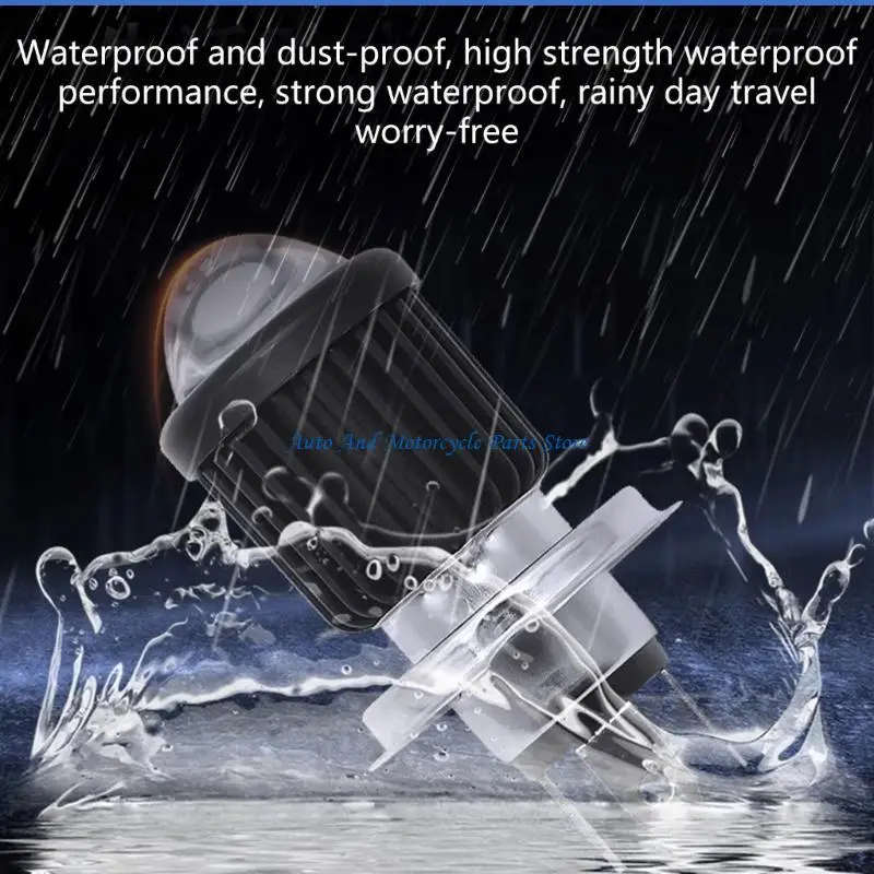 

P9FD High Visibility Motorcycle LED Headlight Aluminum Lamp for City & road Use