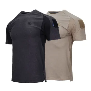 Emersongear 블루 라벨 전술 나이트호크 기능 티셔츠, 반팔 셔츠 탑, 피트니스 에어소프트 하이킹 사냥 스포츠 야외