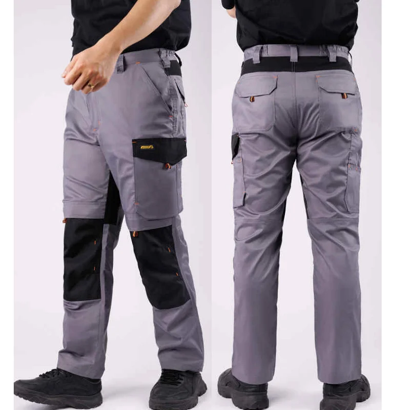 سراويل ملابس العمل على الطراز الأمريكي، سراويل البضائع غير الرسمية متعددة الأغراض، سراويل سميكة من نسيج أكسفورد