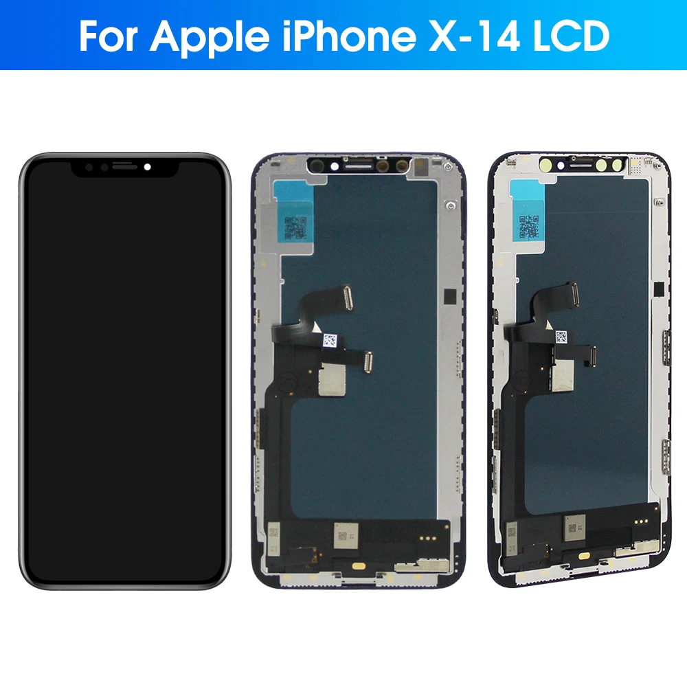 Schermo Incell per Apple iPhone 11 12 13 14 Pro Max Display Lcd sostituzione del gruppo Touch Screen digitale per iPhone X XS Max XR