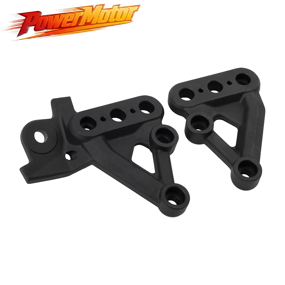 

Motorcycle Foot Peg Pedal Brackets Left Right Aluminium Alloy Bracket Replacement for Talaria Sting X3 MX3 MX4 Electric Bike
