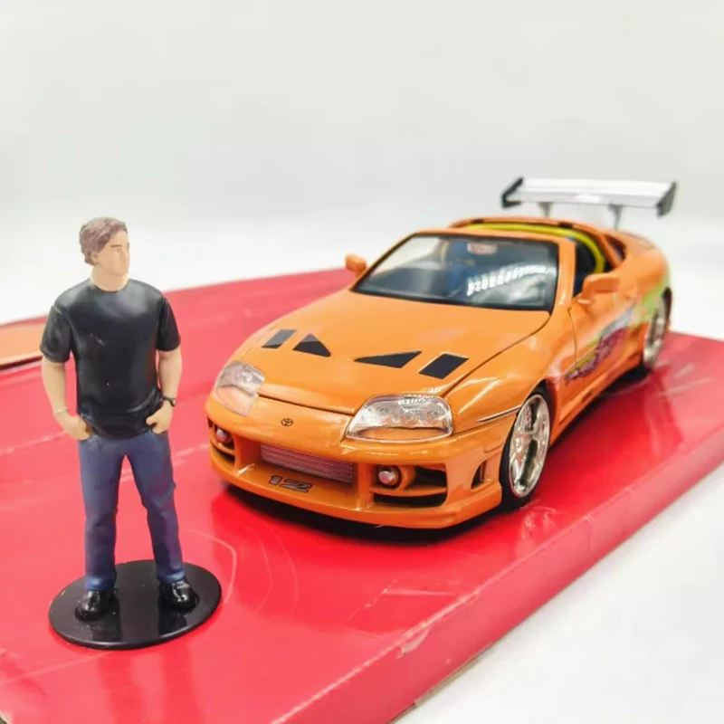 جادا 1:24 بليموث/سوبرا/الكليبس/GT500/موستانج جي تي/بونتياك فايربيرد/GT-R R34 R35 نموذج سيارة مصنوع من خليط معدني هدايا العيد اللعب