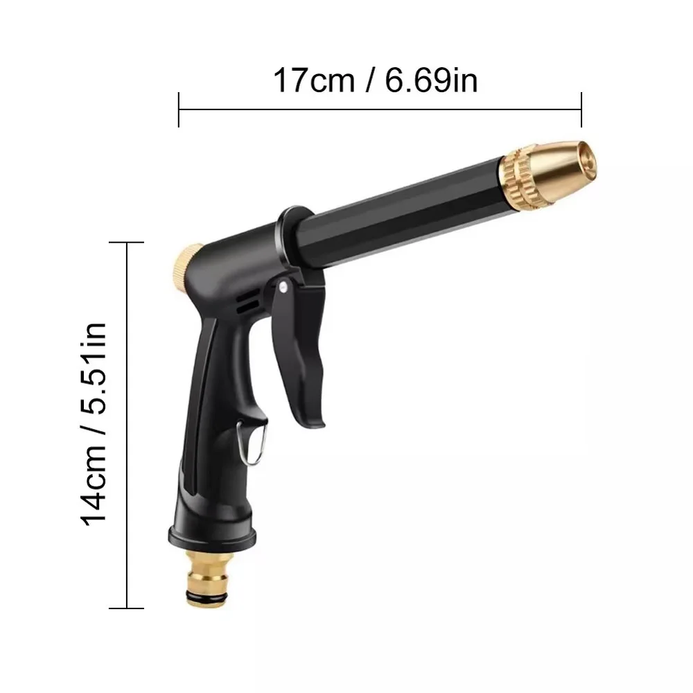 Portable High Pressure Water Gun Cleaning Car Wash Machine Garden Watering Hose Nozzle Foam Water Gun Water Pipe