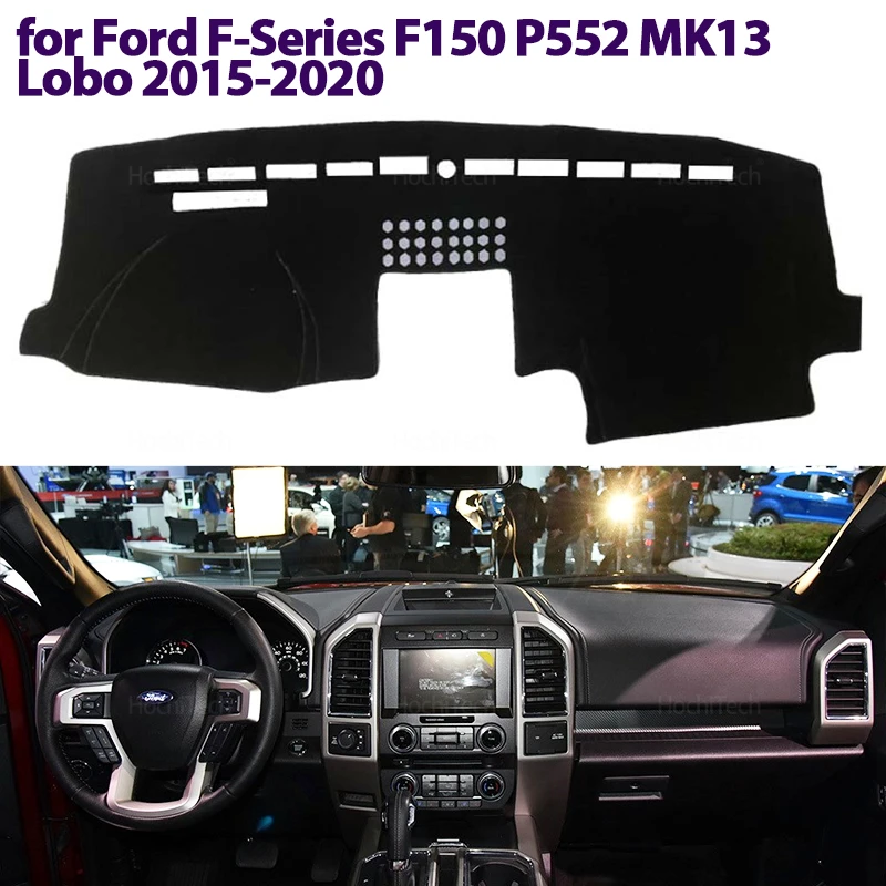 Para Ford F-Series F-150 F150 P552 MK13 Lobo 2015 2016 2017 2018 2019 2020 accesorios de coche tablero parasol anto-UV alfombra