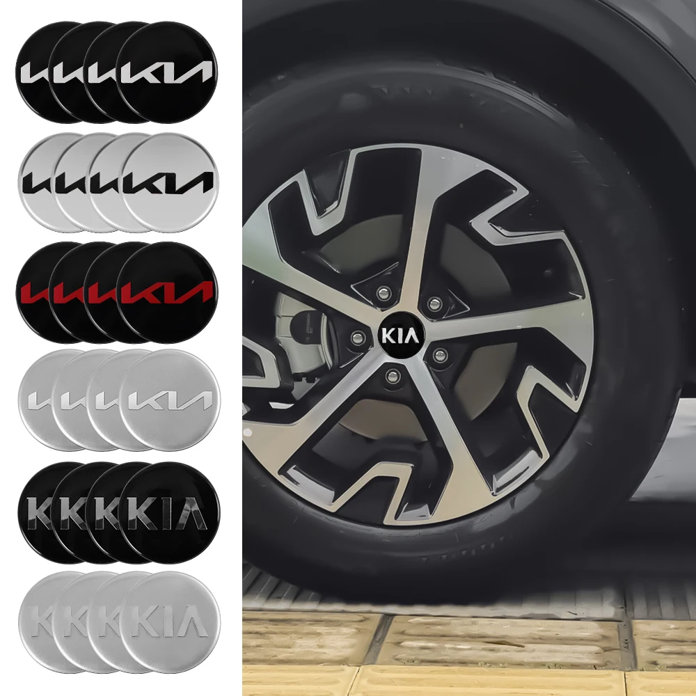 4 pçs 56mm para kia k3 k5 rio sportage ceed 3 4 k6 picanto optima sorento sorento kx1 centro da roda do carro hub caps acessórios automóveis