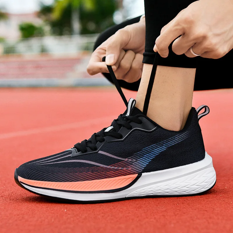 

running shoes men 2025 Autumn Versatile fashion High quality Soft sole sneakers Outdoor Jogging Students Training shoes