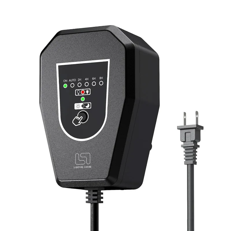 

Low Voltage 60W Landscape Outdoor Transformer 120V AC to 12V AC Weatherproof for Outdoor Lights, LED Spotlights and Pathway Gard