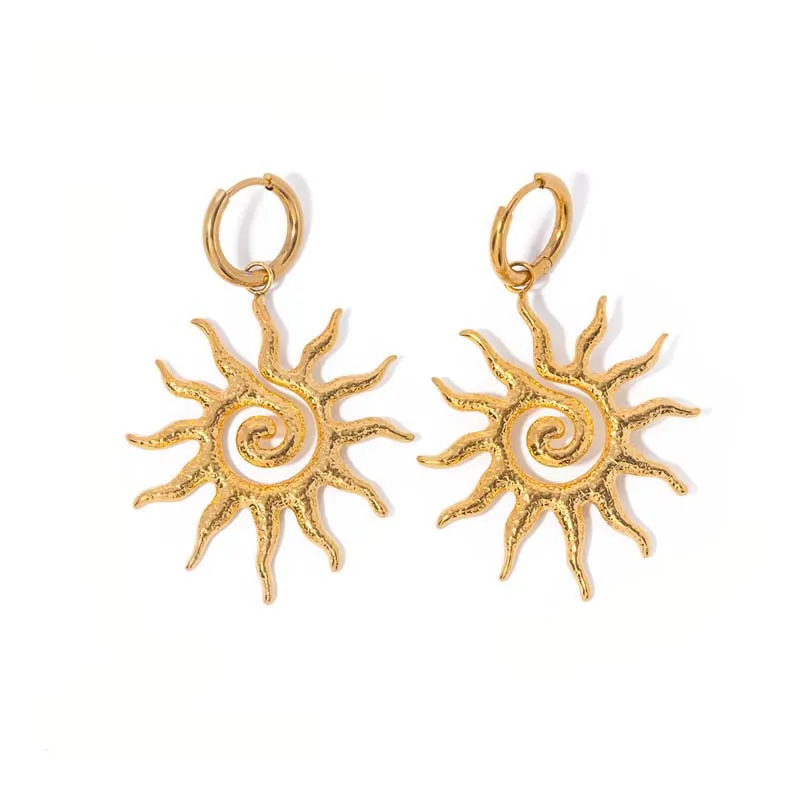 Sunflower Drop Earrings 6