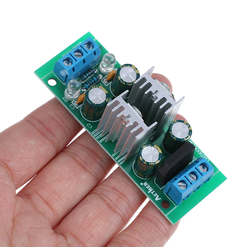 Hot DC 15~24V LM7812 + LM7912 +- 12V Dual Voltage Regulator Rectifier Bridge Power Supply Module