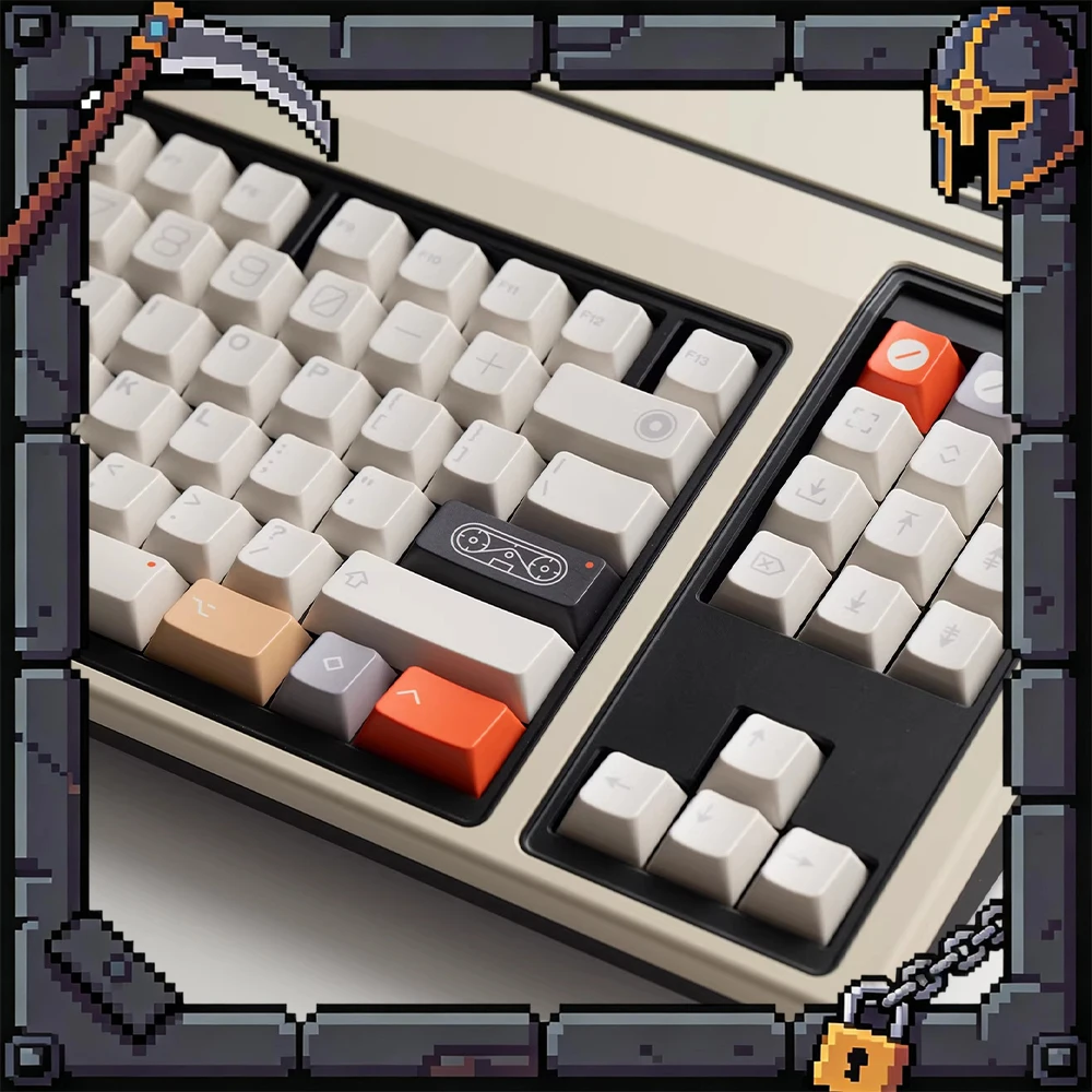 PBTfans Virtuoso PC Keycaps Thermal Sublimation Of Pbt Material Keyboard Keycaps Original Factory Highly Customized Accessories