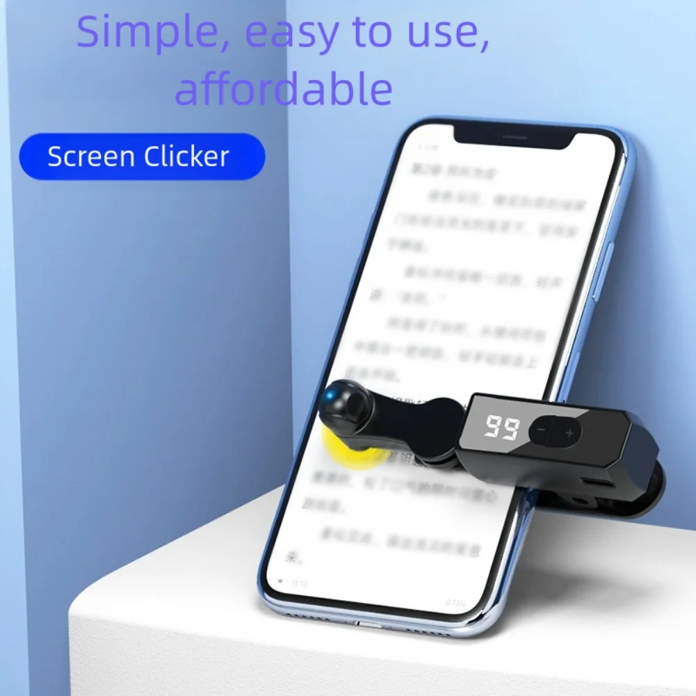 Brand New Screen Auto Clicker For Smart Phone Video Live Streaming Gadget Smartphone Game Screen Touch Screen Tapper Supplies