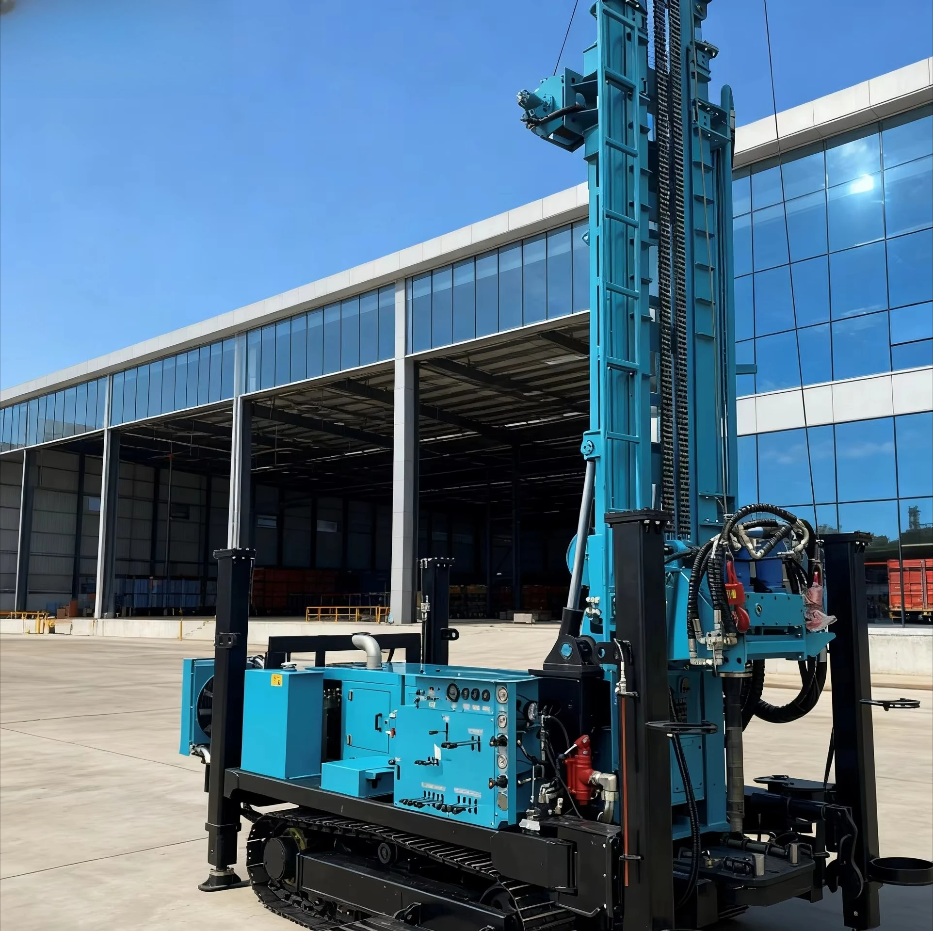 600M Large Diameter Water Well Rig 450mm Borehole Drilling Machine
