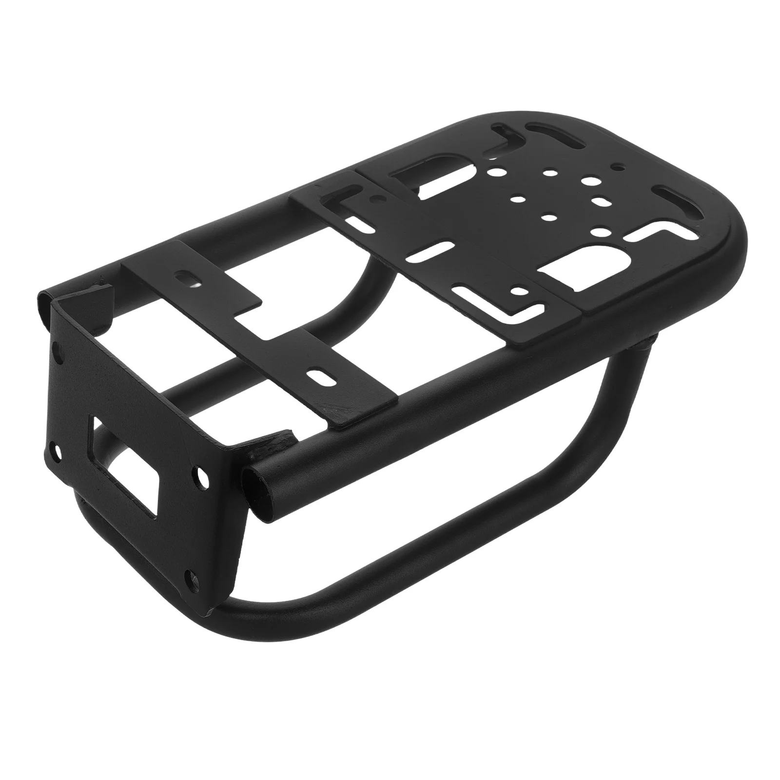 رف خلفي قوي للدراجات الكهربائية، حامل صندوق قابل للتعديل مع قفل أمان لحقائب التسوق والأمتعة والاستخدام اليومي #6