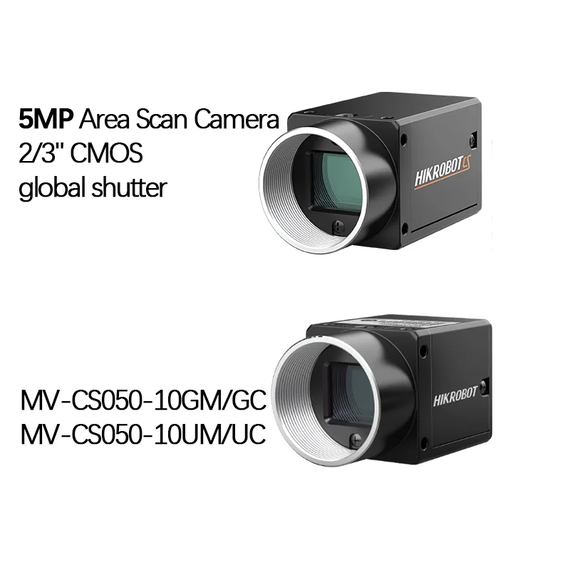 Hikrobot MV-CS050-10GM，MV-CS050-10GC，MV-CS050-10UM，MV-CS050-10UC，5.0MP Industrial Camera  Area Scan Camera