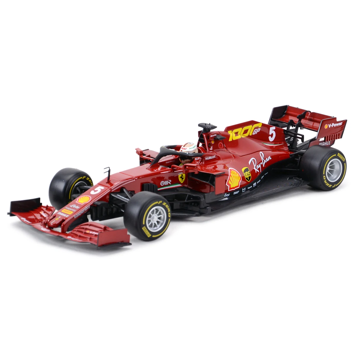 Bburago 1:18 2020 SF1000 #5 #16 F1 Racing Formula Car Static Simulation Diecast Alloy Model Car