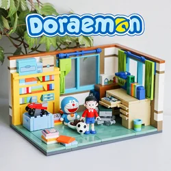 Aoger Japan TV Anime komiks Doraemon Nobis's Time Machine Model klocki klocki Model klocki klocki zabawka dla dzieci prezent