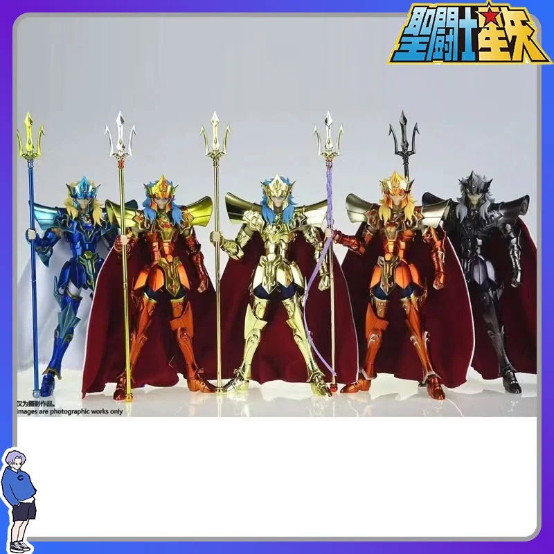 

В наличии JM.MST Saint Seiya Myth Cloth EXM/EX Металлический император Посейдона с повседневной одеждой Рыцари Зодиака Фигурка