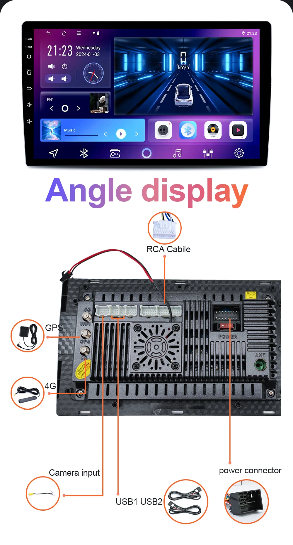 Car Radio Android Auto Stereo For Volkswagen VW Touareg 2002 - 2012 Multimedia 2din DVD GPS Navigation Monitor Video Screen WIFI
