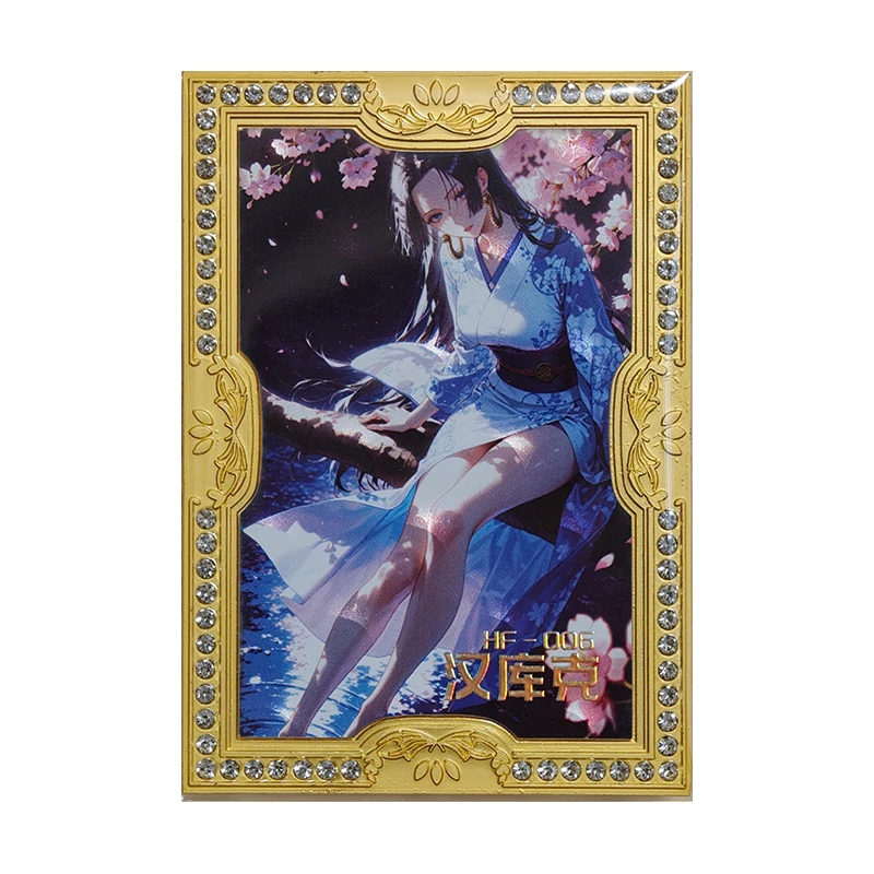 การ์ดสะสมโลหะอนิเมะวันพีซ รุ่นหายาก MW EXA NE XP HJ XJ DR BH BLH BL CAR EW HF OC โบอา แฮนค็อก ของเล่นสำหรับเด็กผู้ชาย ของขวัญวันเกิด