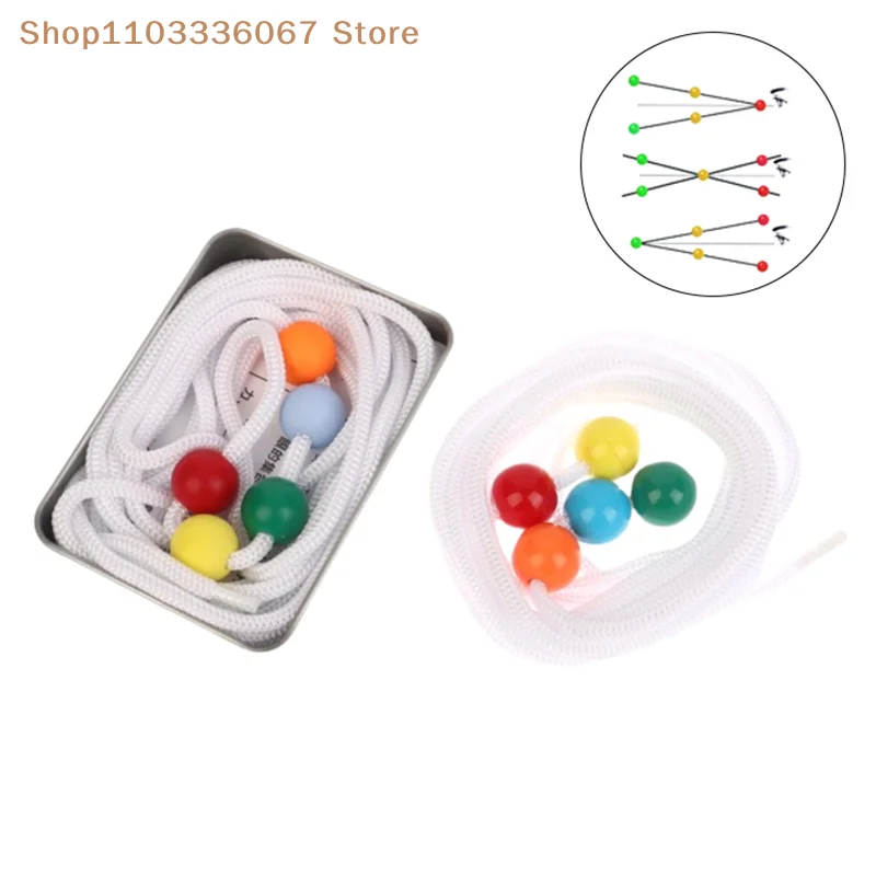 【HM】Sports Eye Sight Train Five Beads Brock String Vision Convergence Insufficiency Training Tool Target Pointing Practice