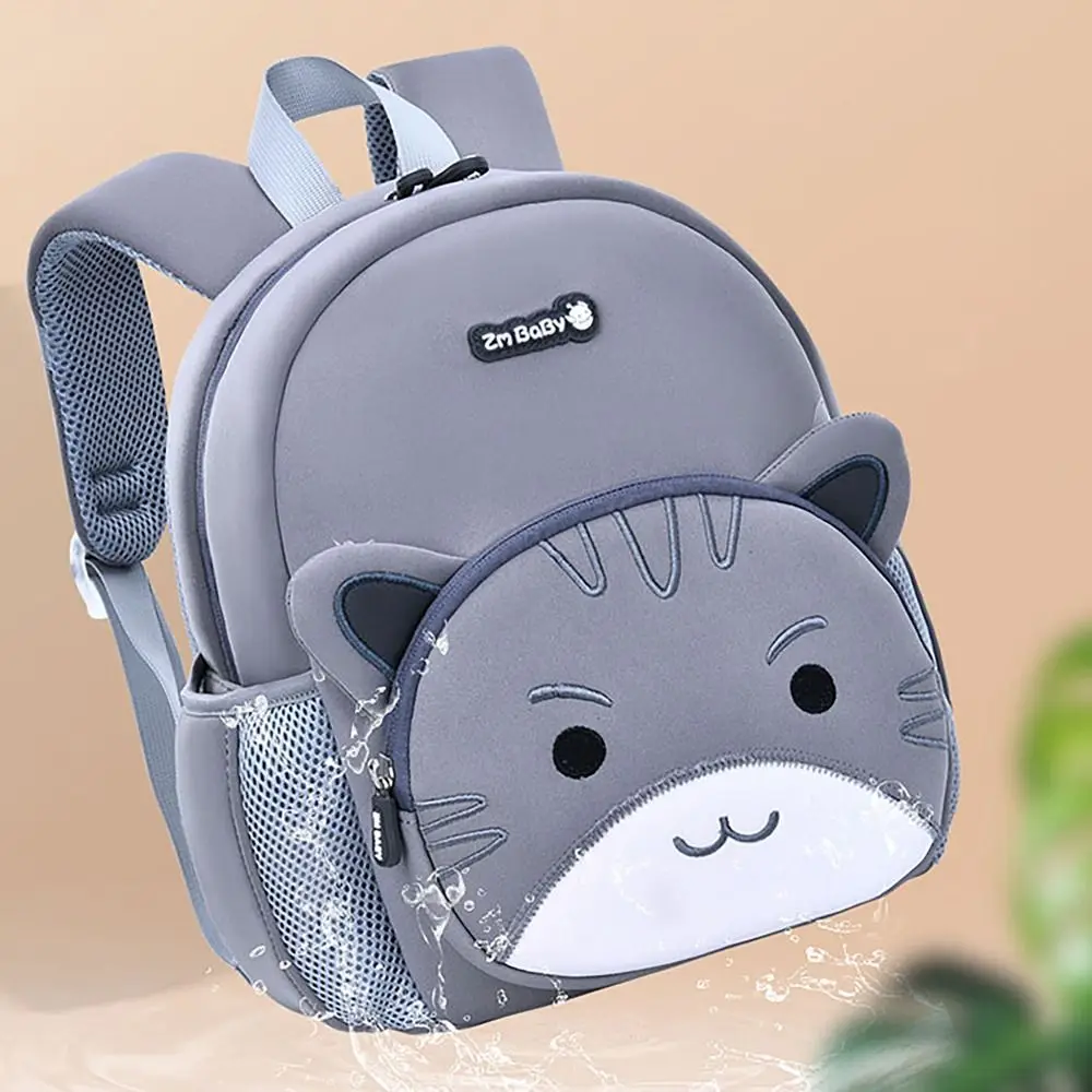 Portable Large Capacity Schoolbag Adjustable Shoulder Strap Durable Backpack Cartoon Reflective Stripe Shoulder Bags School