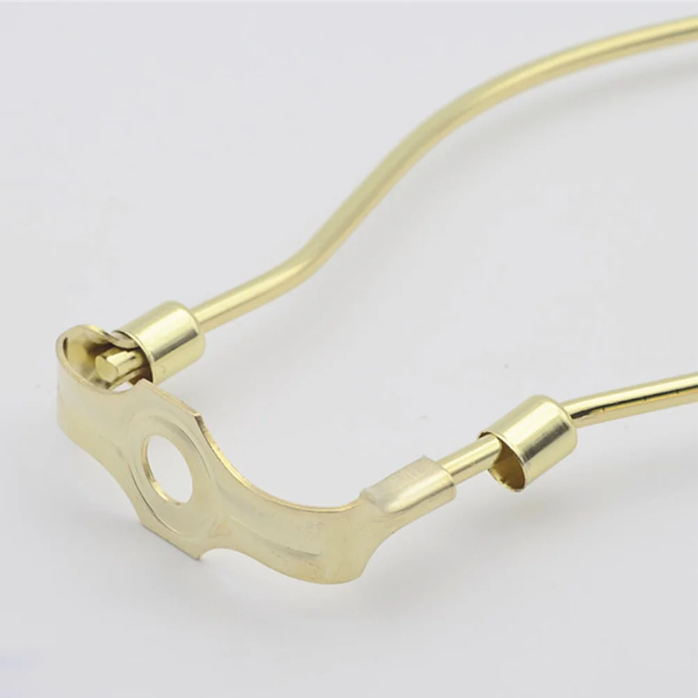 

8 Inch Golden Horn Lamp Bracket Heavy Duty Iron Floor and Table Lamp Support Decorative Lighting Fixture Mount Stable Non Deform