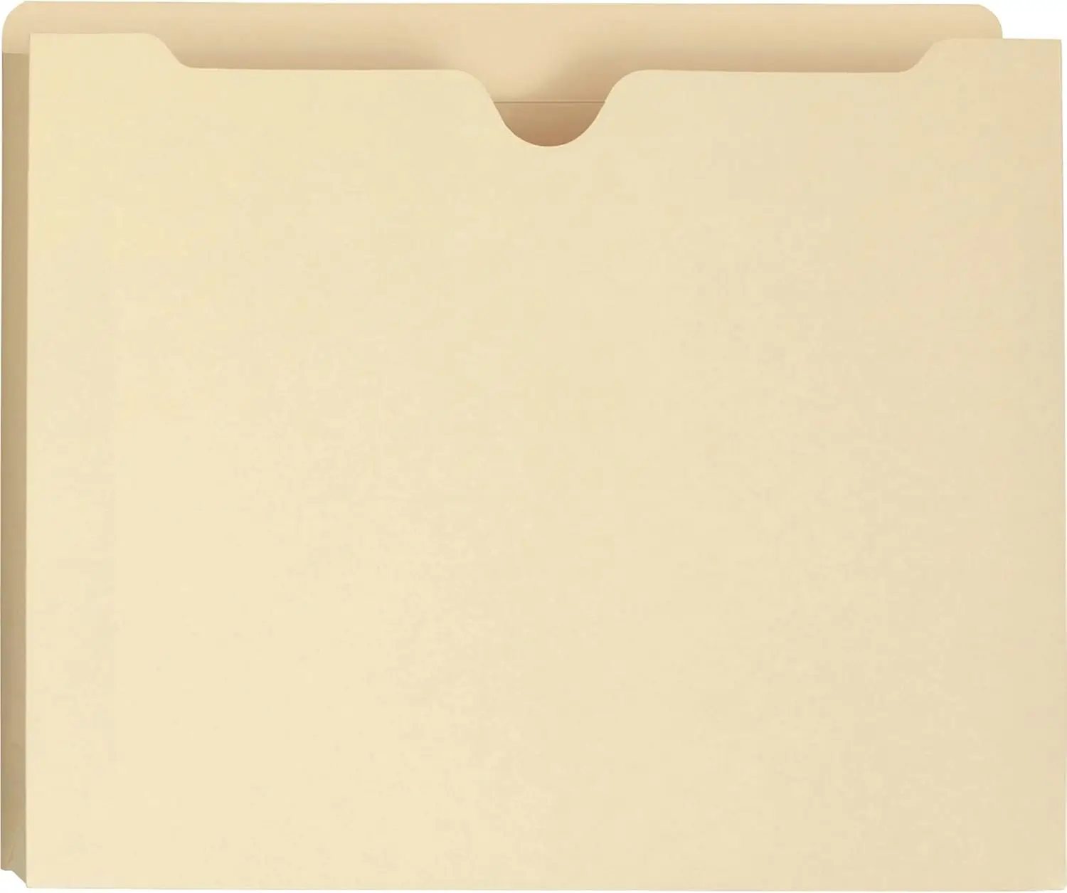 

Letter Size Expanding File Jackets, 1" Capacity, Manila Color, 50 per Box for Secure Document Storage