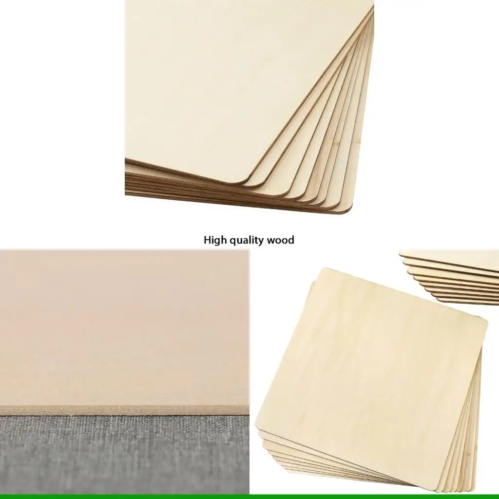 

U55C Basswood фанера незаконченная древесина для крафта