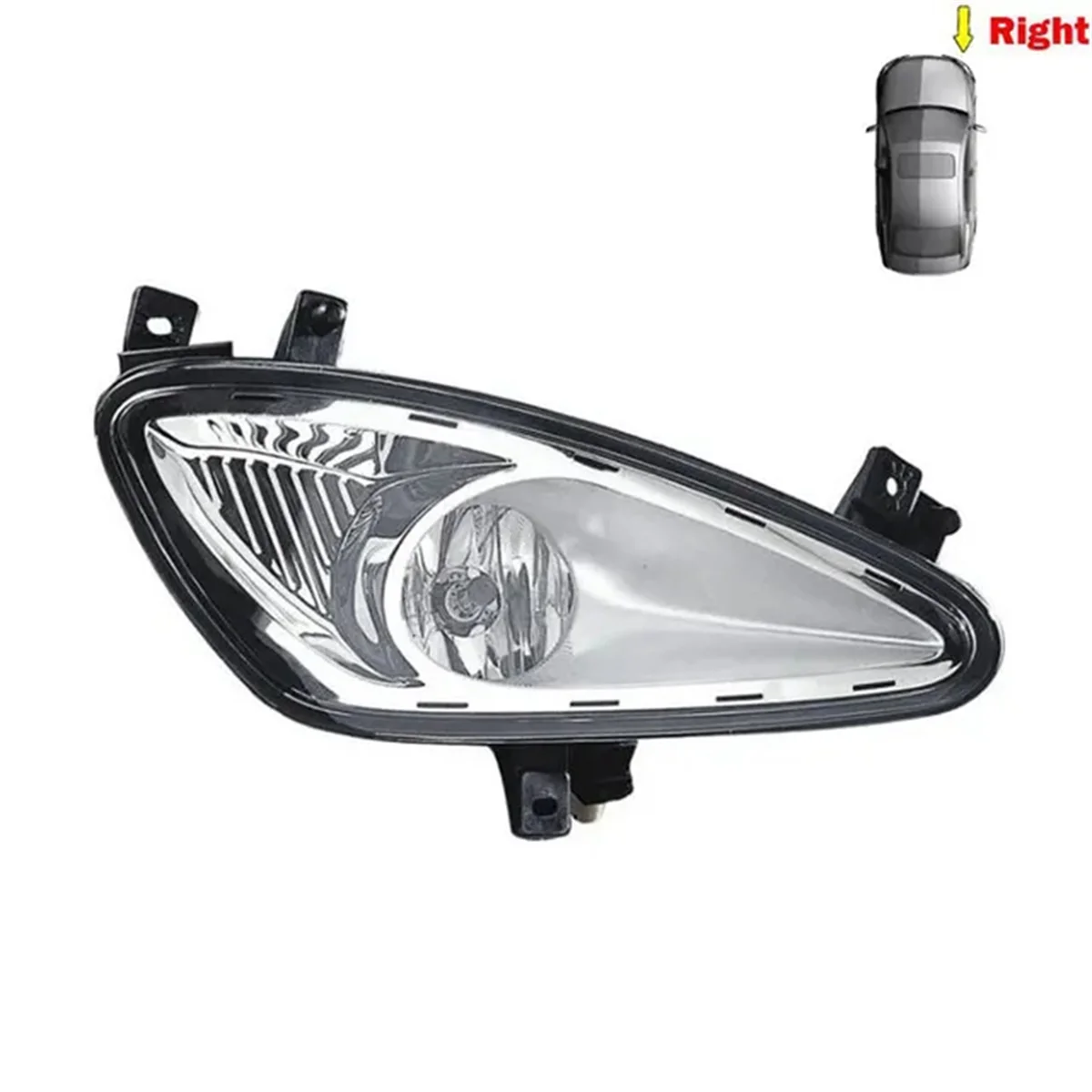 Front Right Fog Light Lower Bumper FogLamp for Mercedes-Benz W221 S550 S600 2007-2009 A2218200256 2218200256