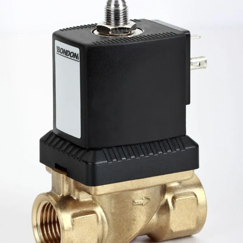 Air compressor special two-position three-way normally open solenoid valve pulse valve