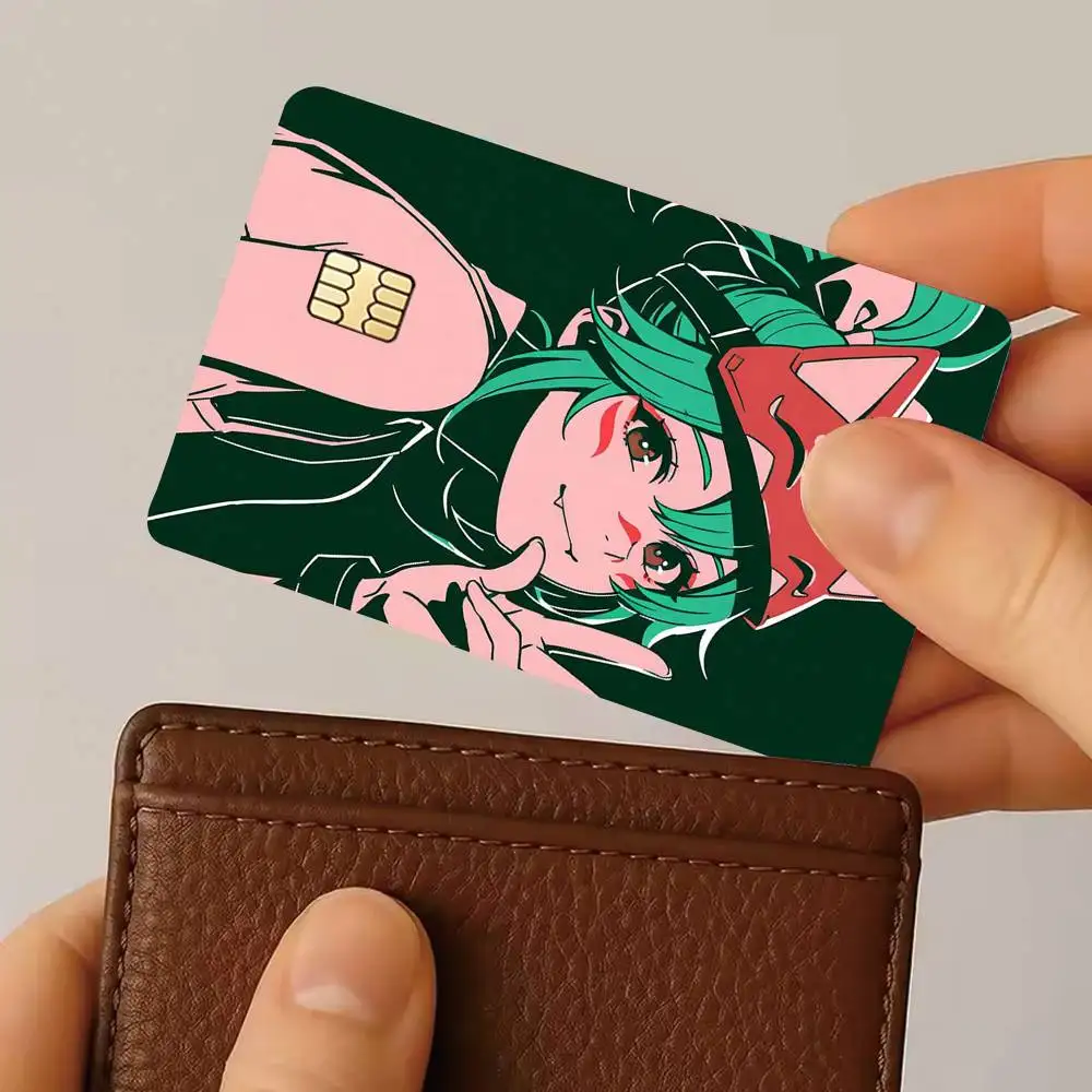 Pop Game Overwatch Fan Kiriko Credit Card HD Stickers Small Chip Waterproof Sticker Game Card Decal Gift