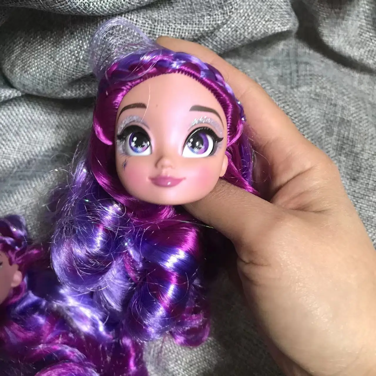 Princess plastic Doll head Princess toys For Girls Brinquedos Toys bjd dolls accessories For Children