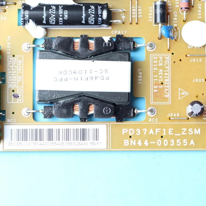 BN44-00355A PD37AF1E_ZSM لوحة إمداد الطاقة الأصلية للتلفزيون بطاقة إمداد الطاقة لوحة اختبار احترافية بطاقة الطاقة