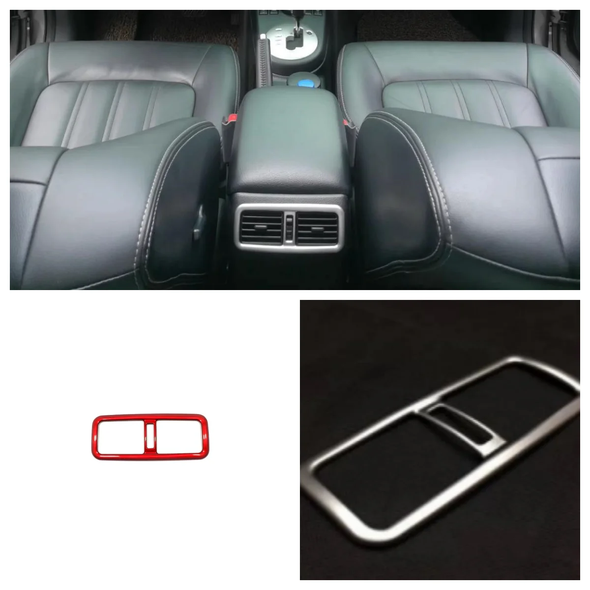 

Suitable for Nissan X-Trail air conditioning vent and rear vent decoration from 2008 to 2013ABS decoration Auto Parts