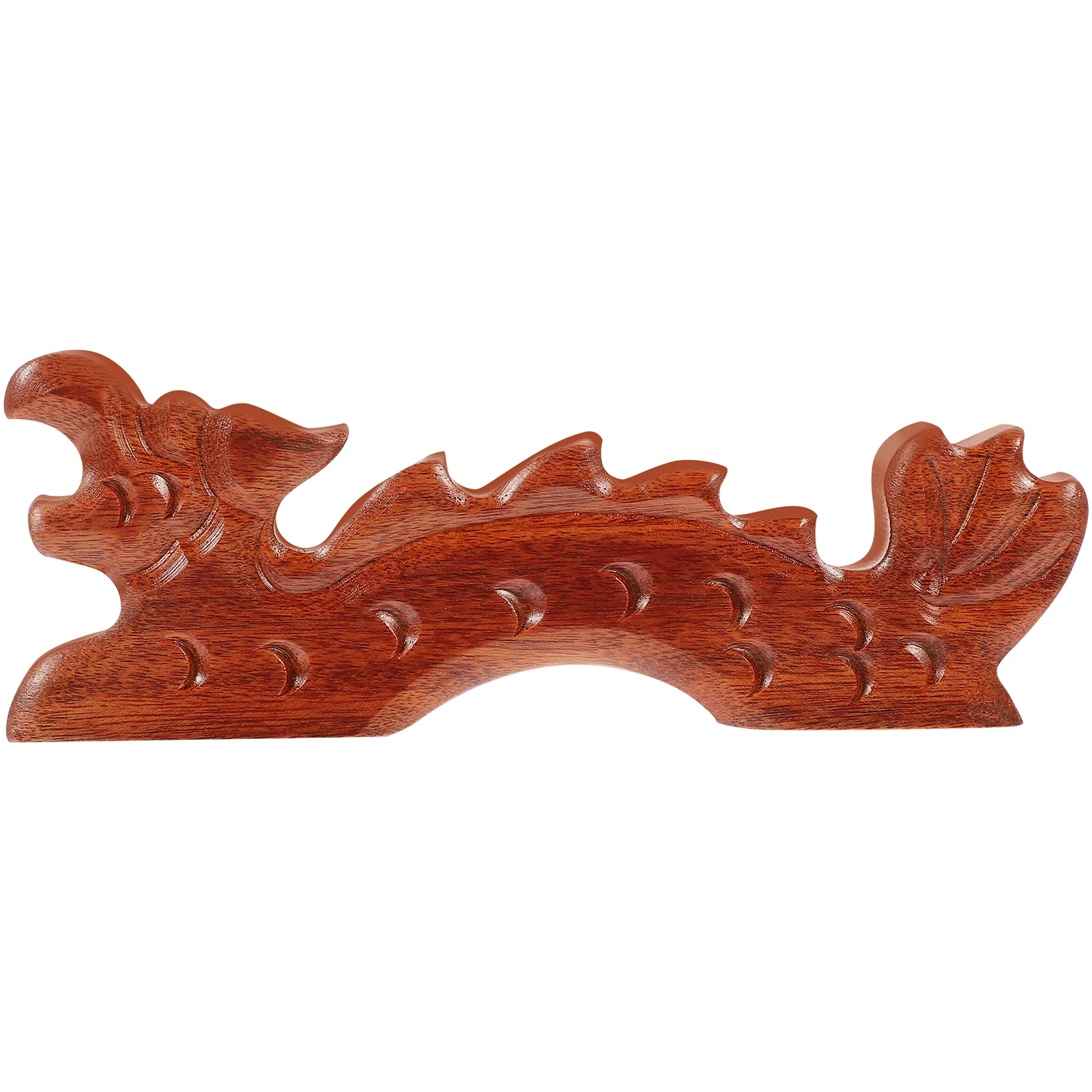 

Wooden Calligraphy Supplies Large Brush Pen Holder Red Stand Rack Chinese Style Practical Brush Rest Desk Decor