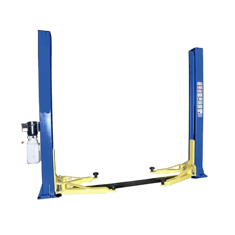 

CE Approved Original Best Price High Quality Fast Delivery Base Plate Double-cylinder Hydraulic For Sale Two Post Lift With Beam