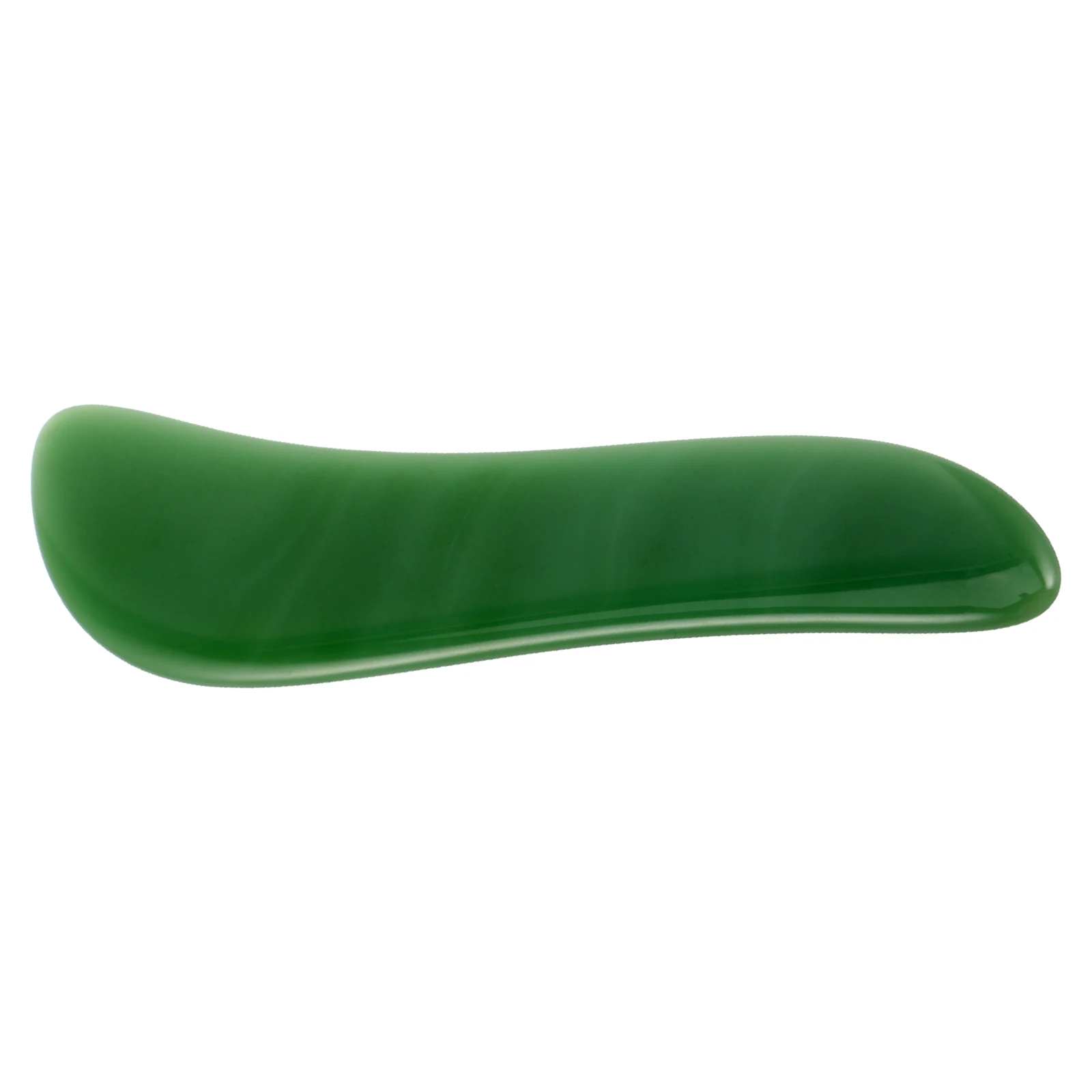 

Deep -Shaped Jade Scraper for Face Body Gua Massage Tool Facial Stone Shaper Slimming Legs Eyes Skincare