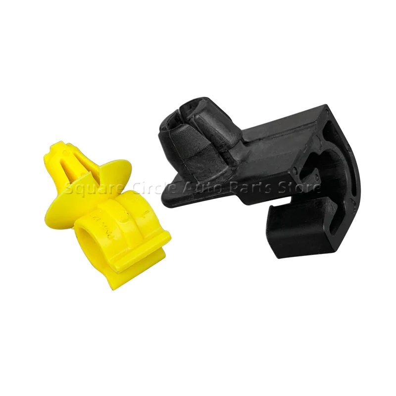 The 795059/792831 Is Suitable For Peugeot 3008 4008 5008 Hood Lever Fixation Buckle Yellow And Black Clip